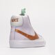 Gyerek sportcipők NIKE BLAZER MID '77 D (GS) dq6084-500 szín: fehér