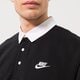 Férfi póló NIKE PÓLÓ M NK CLUB BB LS PÓLÓ dx0537-010 szín: fekete