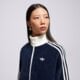 Női pulóver ADIDAS PULÓVER CIPZÁRAS VELOUR KNIT TRACK TOP ks7779 szín: sötétkék