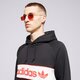 Férfi pulóver ADIDAS PULÓVER KAPUCNIS NY HOODIE is5733 szín: fekete