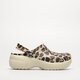 Női papucsok és szandálok CROCS PLATF ANIMAL REMIX 207844-2y4 szín: bézs