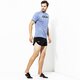Férfi póló UNDER ARMOUR PÓLÓ SS RUN FRONT GRAPHIC SS 1316844-574 szín: kék
