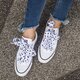 Női tornacipők CONVERSE CHUCK TAYLOR ALL STAR BIG EYELETS 560670c szín: fehér