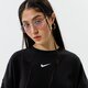 Női pulóver NIKE PULÓVER W NSW ESSNTL FLC CREW CLCTN dj7665-010 szín: fekete
