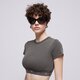 Női póló ADIDAS PÓLÓ RIB SS TOP jd0041 szín: szürke