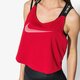 Női póló NIKE TANK W NK DRY TANK ELASTIKA GRX 898247-687 szín: piros