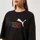 Női póló PUMA PÓLÓ ESS+ RAINBOW TEE 848428 01 szín: fekete