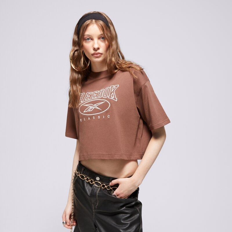 REEBOK PÓLÓ CL AE BIG LOGO CROP TEE