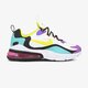Gyerek sportcipők NIKE AIR MAX 270 REACT BG bq0103-101 szín: fehér