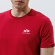 Férfi póló ALPHA INDUSTRIES PÓLÓ BASIC T SMALL LOGO 188505-523 szín: piros