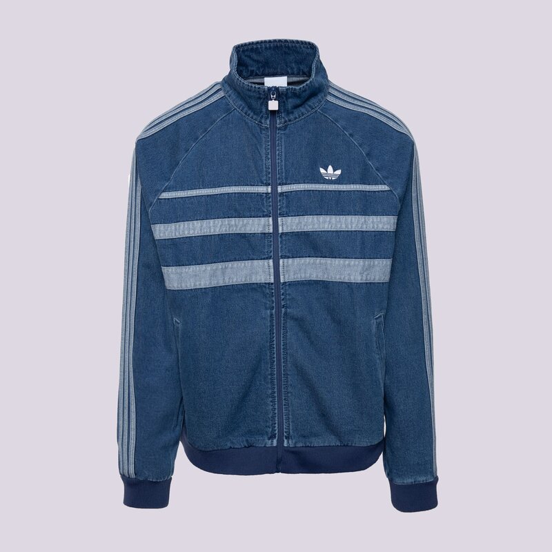 ADIDAS PULÓVER CIPZÁRAS FIRST TT DENIM