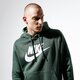 Férfi pulóver NIKE PULÓVER M NSW CLUB HOODIE PO BB GX bv2973-370 szín: zöld