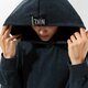 Női pulóver NIKE PULÓVER KAPUCNIS W NSW WASH HOODIE cz9854-010 szín: fekete