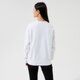 Női pulóver LEVI'S PULÓVER GRAPHIC STANDARD CREW 18686-0011 szín: fehér