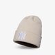 Női téli sapka NEW ERA SAPKA TÉLI WMNS POP BEANIE NYY STN NEW YORK YANKEES  60184681 szín: bézs