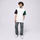 Férfi póló VANS PÓLÓ COLORBLOCK VARSITY SS TEE WHITE vn0007v8wht1 szín: fehér