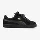 Gyerek sportcipők PUMA SUEDE HEART SNK JR 36491806 szín: fekete