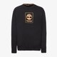 Férfi pulóver TIMBERLAND PULÓVER STACK LOGO SWEAT BLACK tb0a5zj90011 szín: fekete