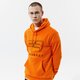 Férfi pulóver CONFRONT PULÓVER KAPUCNIS BIG LOGO HOODY ORA cf121blm24004 szín: narancssárga