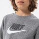 Gyerek pulóver NIKE PULÓVER SPORTSWEAR CLUB FLEECE BOY cv9297-092 szín: szürke