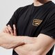 Férfi póló VANS PÓLÓ MN FULL PATCH BACK SS BLACK/SAFFRON vn0a3h5kz4w1 szín: fekete