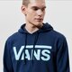 Férfi pulóver VANS PULÓVER KAPUCNIS MN VANS CLASSIC   PO HOODIE II MELEGÍT vn0a456bz561 szín: sötétkék
