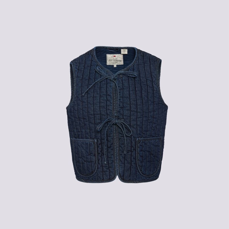LEVI'S UJJATLAN PULÓVER LOTTIE LINER   VEST DARK INDIGO FLAT