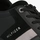 Férfi sportcipők TOMMY HILFIGER PREMIUM LO CUPSOLE LEATHER fm0fm02664bds szín: fekete