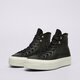 Női tornacipők CONVERSE CHUCK TAYLOR ALL STAR LIFT a08312c szín: fekete