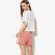 Női póló NIKE PÓLÓ SS W NSW ESSNTL TOP CROP SS aa3144-092 szín: lila