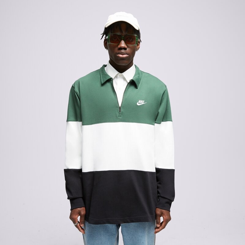 NIKE PÓLÓ M NK CLUB+ KNIT LS TOP CB