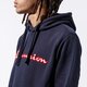 Férfi pulóver CHAMPION PULÓVER KAPUCNIS LOGO HOODY 215496bs501 szín: sötétkék