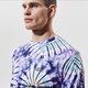 Férfi póló VANS PÓLÓ MN VANS BURST TIE DYE LS ENGLISH LAVENDER vn0a54d5z711 szín: multicolor