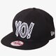 Gyerek baseball sapka NEW ERA SAPKA YO 9FIFTY WHITE 80080240 szín: fekete