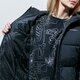 Női télikabát CHAMPION KABÁT HOODED POLYFILLED JACKET REGULAR 113424kk001 szín: fekete