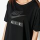 Női póló NIKE PÓLÓ SS W NSW TOP LOGO AIR aa1720-010 szín: fekete