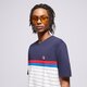 Férfi póló FILA PÓLÓ CUT AND SEW WITH BB1 STRIPE ss25mh016410 szín: multicolor