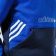 Gyerek pulóver ADIDAS PULÓVER KAPUCNIS HOODIE MM gn2384 szín: kék
