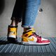 Gyerek sportcipők AIR JORDAN 1 MID SE (GS) dj0336-067 szín: multicolor