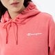 Női pulóver CHAMPION PULÓVER KAPUCNIS HOODED SWEATSHIRT 115395ps171 szín: rózsaszín