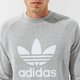 Férfi pulóver ADIDAS PULÓVER TREFOIL CREW h06650 szín: szürke