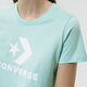 Női póló CONVERSE PÓLÓ STAR CHEVRON TEE 10018569-a11 szín: menta