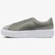 Női sportcipők PUMA SUEDE PLATFORM PEBBLE WN'S 36546402 szín: szürke