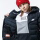 Gyerek átmeneti kabát NIKE KABÁT PEHELY NIKE SPORTSWEAR 939554-013 szín: fekete