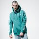 Férfi pulóver ADIDAS PULÓVER KAPUCNIS 3-STRIPES HZ fm3766 szín: zöld