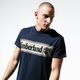Férfi póló TIMBERLAND PÓLÓ SS SS CUT & SEW LINEAR LOGO TEE tb0a1oa4x451 szín: multicolor