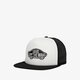 Gyerek baseball sapka VANS SAPKA MN CLASSIC PATCH TRUCKER vn000h2vyb21 szín: fehér