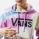 Női pulóver VANS PULÓVER KAPUCNIS WM SPIRALING HOODIE ORCHID vn0a5asm0fs1 szín: multicolor