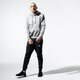 Férfi pulóver NIKE PULÓVER KAPUCNIS SPORTSWEAR CLUB FLEECE bv2973-063 szín: szürke