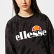 Női pulóver ELLESSE PULÓVER AGATA TIE DYE SWEATSHIRT BLK TD sgl11290053 szín: fekete